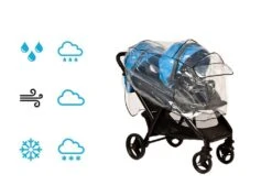 Regenhaube Für Alle Geschwisterwagen In Transparent -Babyprodukte Laden altabebe regenhaube fur alle geschwisterwagen in transparent 2