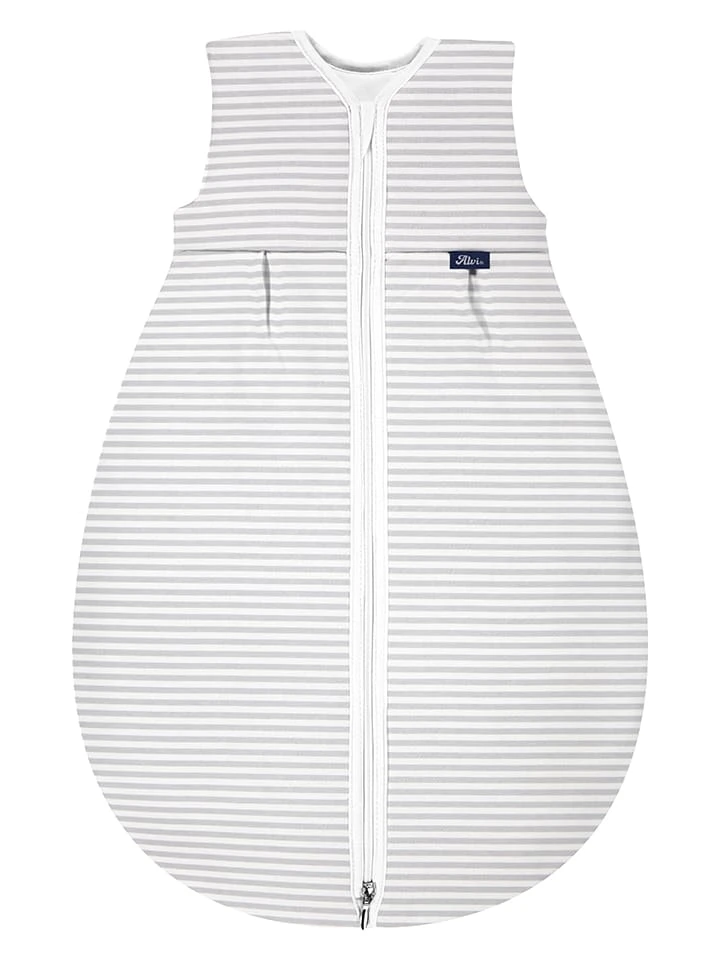 Alvi Babyschlafsack "Mäxchen Thermo" In Hellgrau 3 Alvi Babyschlafsack "Mäxchen Thermo" In Hellgrau