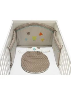 Alvi Bettnestchen "Birds" In Hellbraun - (L)180 Cm