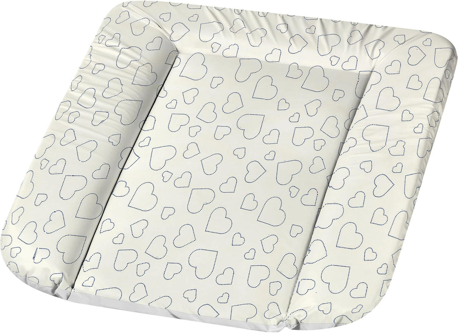 Alvi Wickelauflage Molly Hearts White, 70x53 Cm 3 Alvi Wickelauflage Molly Hearts White, 70x53 Cm