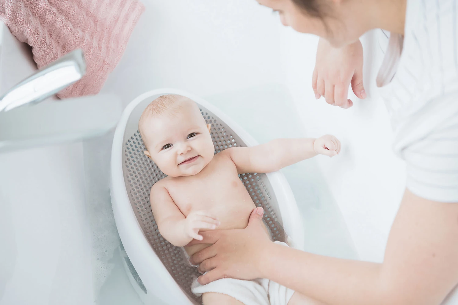 Angelcare Badesitz, Light Pink 4 Angelcare Badesitz, Light Pink – Bild 2