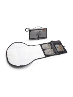 Wickelauflage In Weiß/ Schwarz