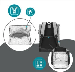 BabyMoov Wickelrucksack Le Sancy Smokey 21 BabyMoov Wickelrucksack Le Sancy Smokey -Babyprodukte Laden babymoov wickelrucksack le sancy smokey 9