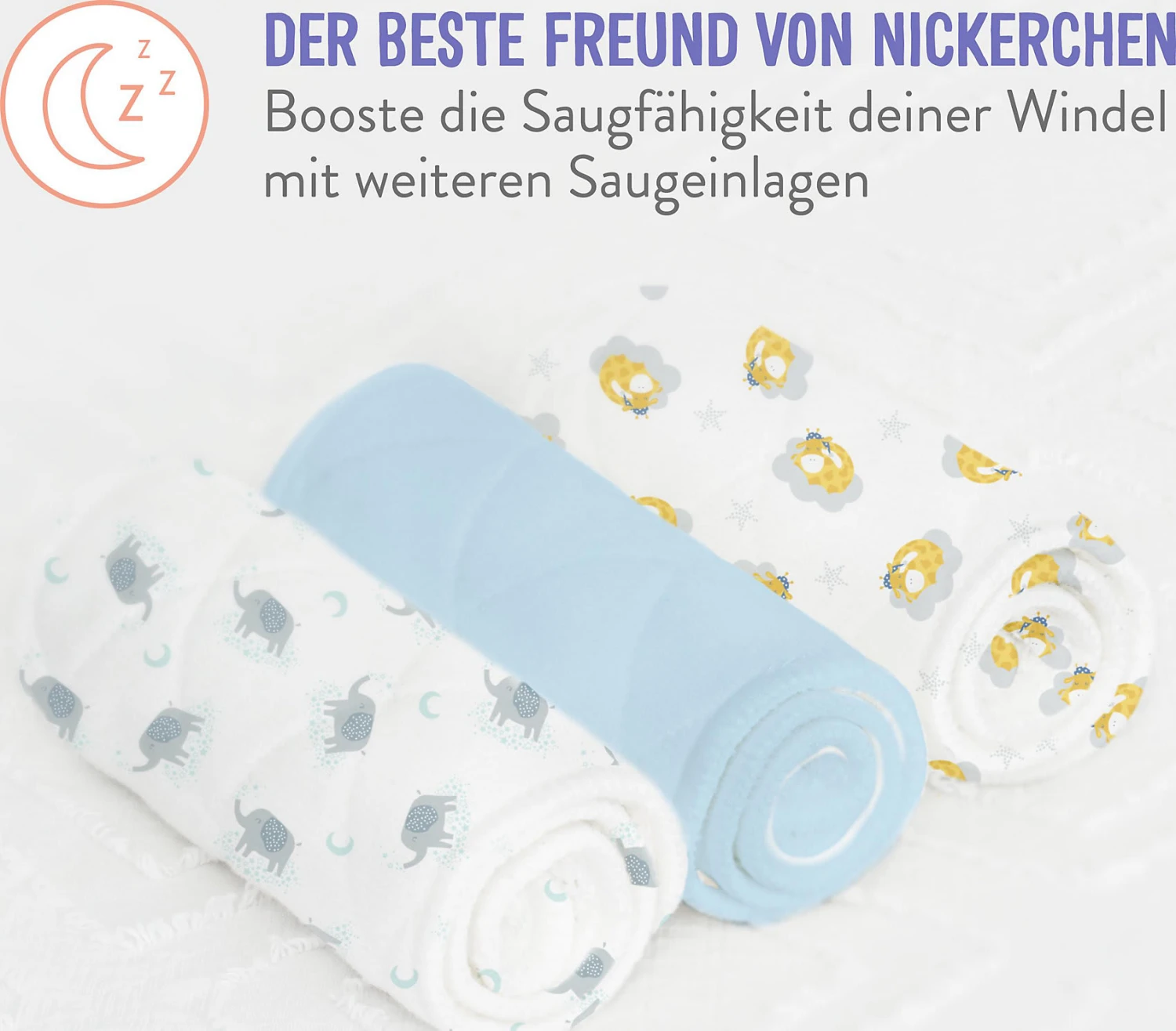 , Mioboost Classic Saugeinlage, 3er Packung, Flauschige Freunde 9 , Mioboost Classic Saugeinlage, 3er Packung, Flauschige Freunde – Bild 7