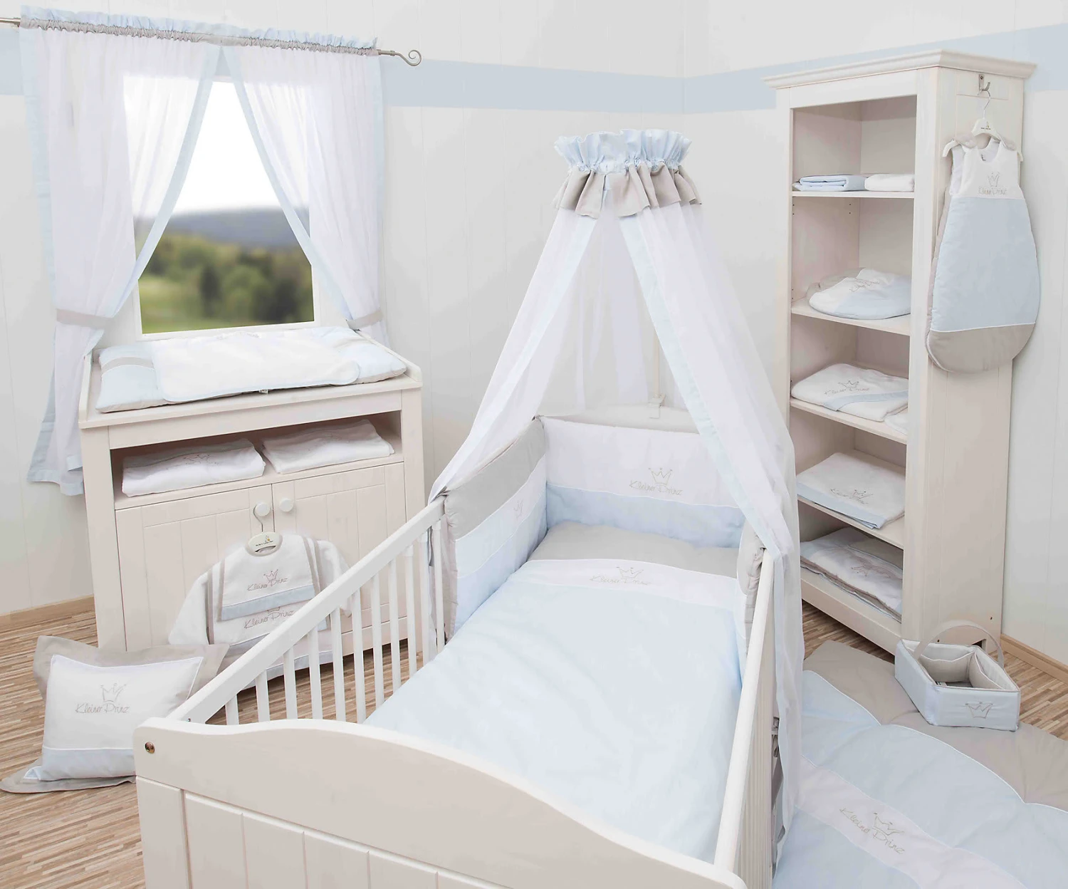 Winter-Schlafsack Kleiner Prinz, Blau 4 Winter-Schlafsack Kleiner Prinz, Blau – Bild 2