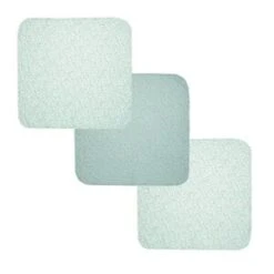 Bébé-jou 3er-Pack Mulltücher 70x70 Cm Fabulous In Grün