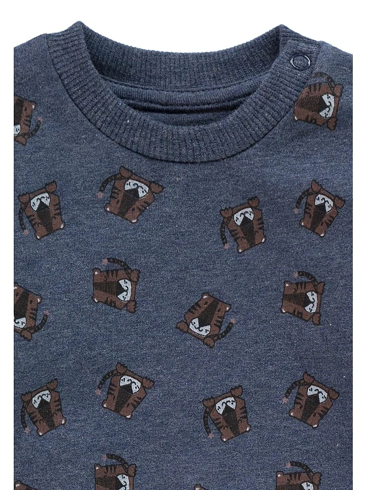 Sweatshirt In Bunt/ Blau 5 Sweatshirt In Bunt/ Blau – Bild 3