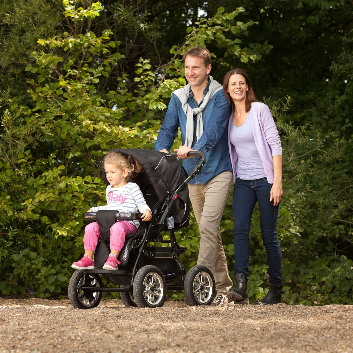 10tlg. Set: Kombi Kinderwagen "Milano" In Schwarz 11 10tlg. Set: Kombi Kinderwagen "Milano" In Schwarz – Bild 9