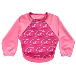 Lätzchen Mit Raglanärmeln Neopren-Lätzchen Einhörner