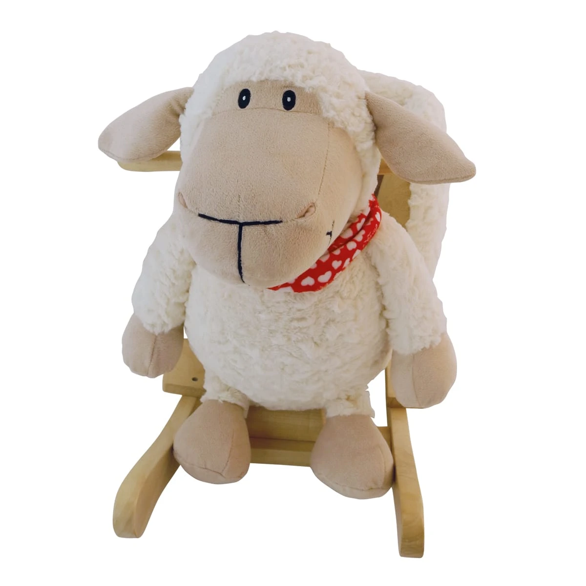 Plüsch Schaukeltier Schaf In Weiß 3 Plüsch Schaukeltier Schaf In Weiß