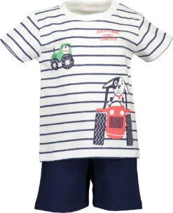 Blue Seven Baby Set T-Shirt + Shorts