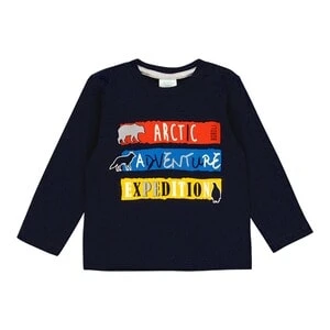 BOBOLI Shirt Langarm Adventure In Blau 3 BOBOLI Shirt Langarm Adventure In Blau