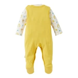 Strampler-Set Dachs In Gelb 4 Strampler-Set Dachs In Gelb – Bild 2