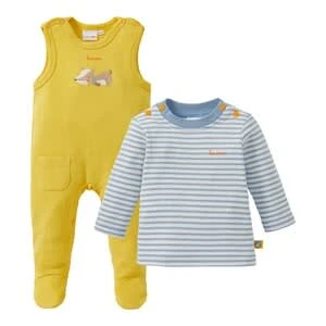 Strampler-Set Dachs In Gelb 5 Strampler-Set Dachs In Gelb – Bild 3