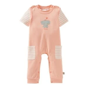 Strampler-Set Elefant In Rosa 3 Strampler-Set Elefant In Rosa