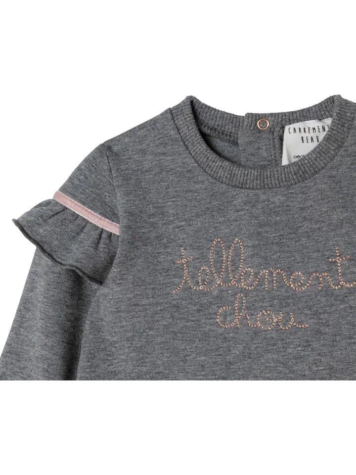 Sweatshirt In Anthrazit 5 Sweatshirt In Anthrazit – Bild 3