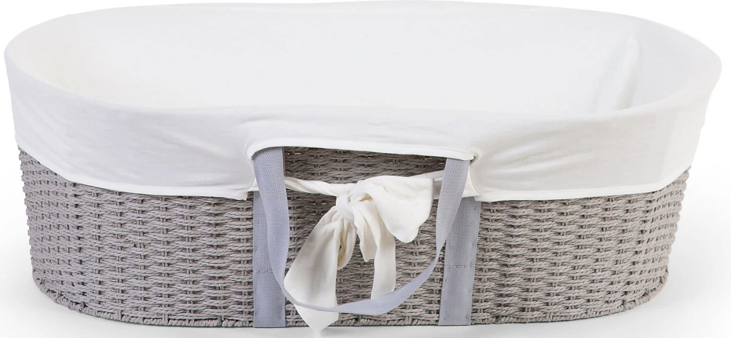 Childhome Bezug Für Moses-Korb, Weiß 4 Childhome Bezug Für Moses-Korb, Weiß – Bild 2