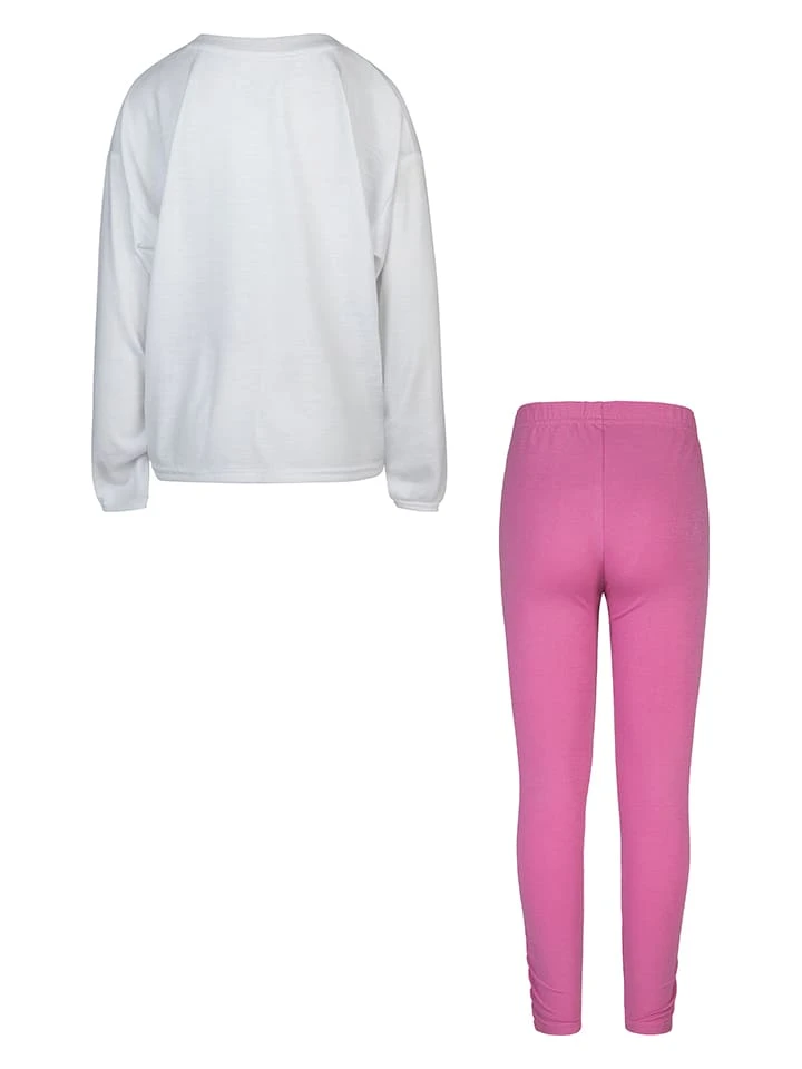 Converse 2tlg. Outfit In Pink/ Weiß 4 Converse 2tlg. Outfit In Pink/ Weiß – Bild 2