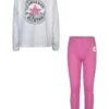 Converse 2tlg. Outfit In Pink/ Weiß