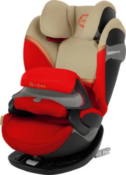 CYBEX Auto-Kindersitz Pallas S-Fix, Gold-Line, Autumn Gold