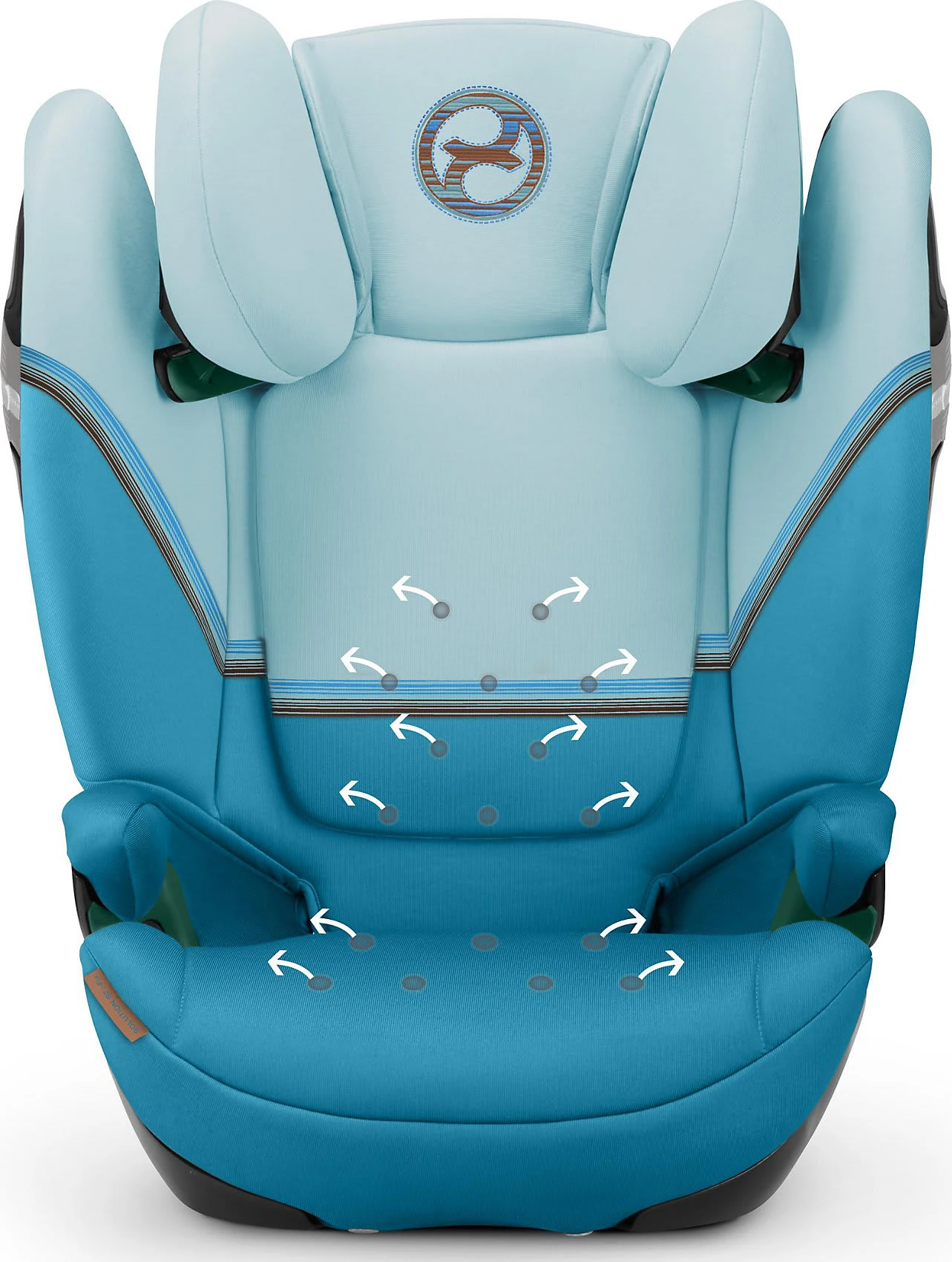 CYBEX Auto-Kindersitz SOLUTION S2 I-Fix, Beach Blue 3 CYBEX Auto-Kindersitz SOLUTION S2 I-Fix, Beach Blue