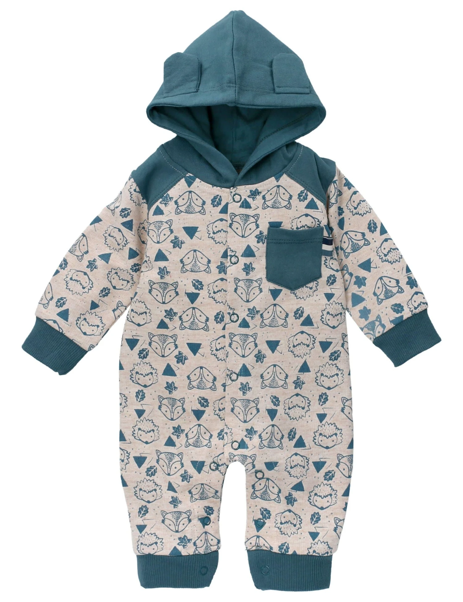 Dirkje Strampler Herbst, Winter In Blau Beige 3 Dirkje Strampler Herbst, Winter In Blau Beige