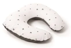 Doomoo Stillkissen Softy „Stars" In Anthrazit - (L) 150cm