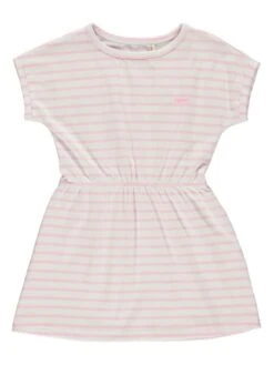 ESPRIT Kleid In Weiß/ Rosa