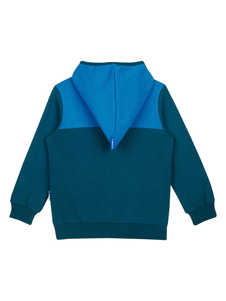 Hoodie "Juosta" In Blau 6 Hoodie "Juosta" In Blau – Bild 4