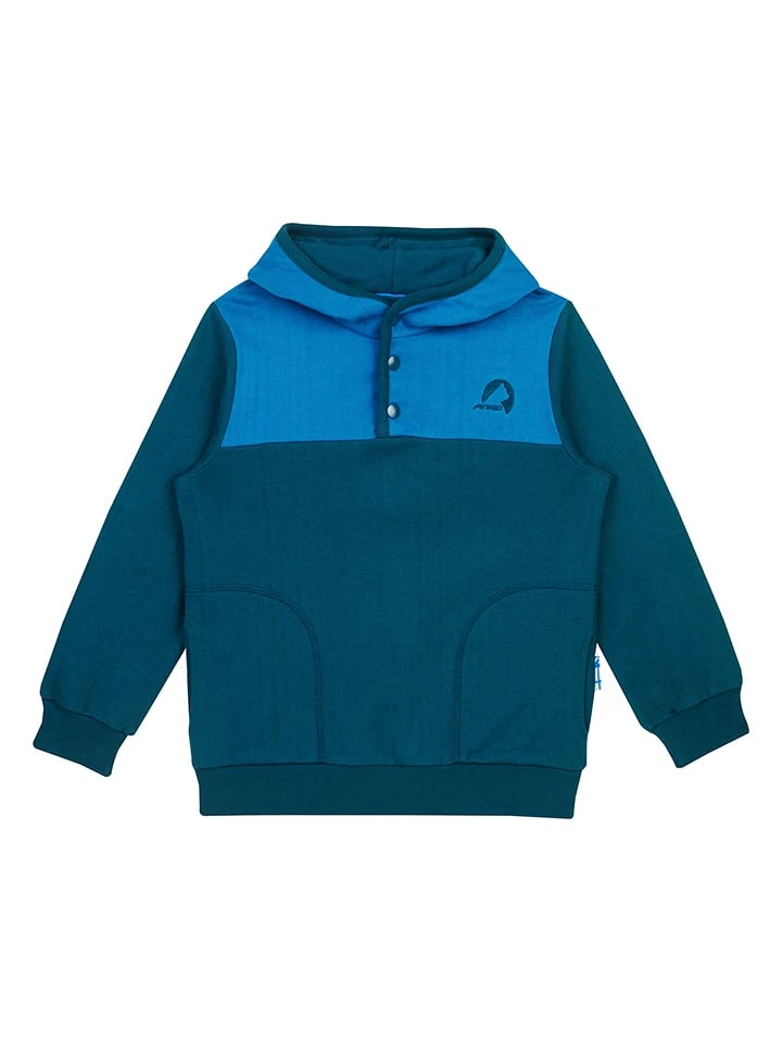 Hoodie "Juosta" In Blau 3 Hoodie "Juosta" In Blau