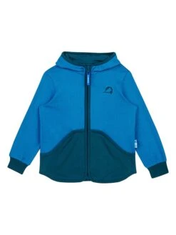 Sweatjacke "Jaakko" In Blau