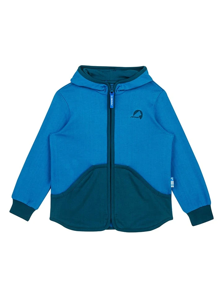 Sweatjacke "Jaakko" In Blau 3 Sweatjacke "Jaakko" In Blau