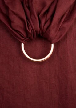 Ring Sling Tragetuch "BORDEAUX" In Bordeauxrot Mit Roségoldenen Ringen 9 Ring Sling Tragetuch "BORDEAUX" In Bordeauxrot Mit Roségoldenen Ringen -Babyprodukte Laden hanschenklein ring sling tragetuch bordeaux in bordeauxrot mit rosegoldenen ringen 2