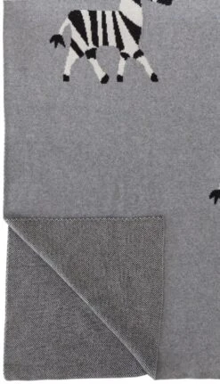 Babydecke "Zebra" In Grau - 90 X 120 Cm 10 Babydecke "Zebra" In Grau - 90 X 120 Cm -Babyprodukte Laden happy decor kids babydecke zebra in grau 90 x 120 cm 2