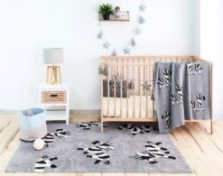 Babydecke "Zebra" In Grau - 90 X 120 Cm 13 Babydecke "Zebra" In Grau - 90 X 120 Cm -Babyprodukte Laden happy decor kids babydecke zebra in grau 90 x 120 cm 5