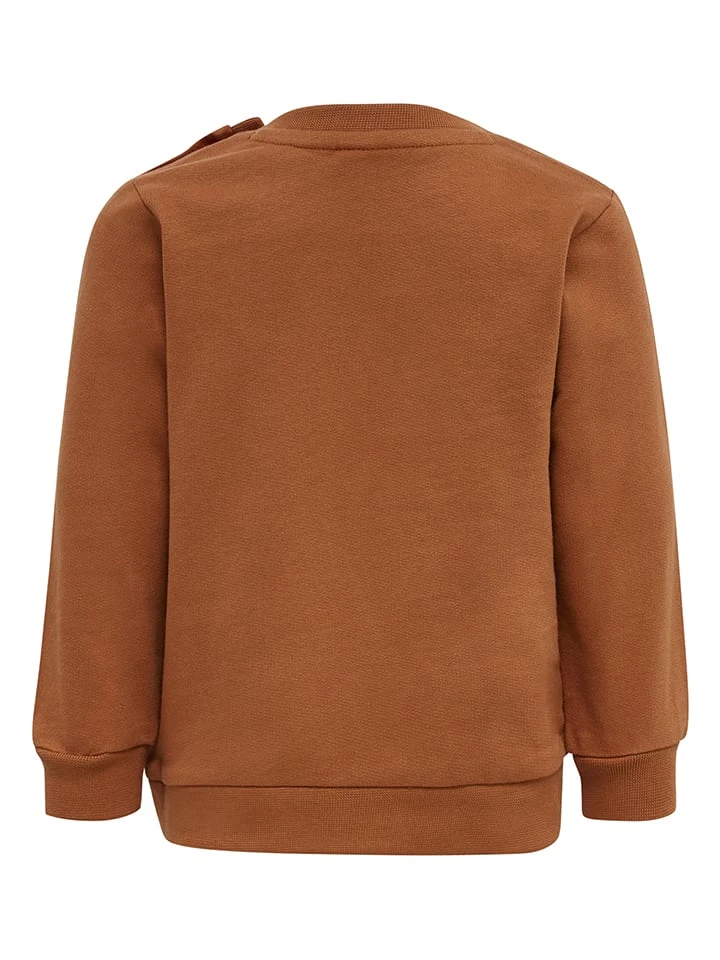 Hummel Sweatshirt "Spirit" In Hellbraun 4 Hummel Sweatshirt "Spirit" In Hellbraun – Bild 2