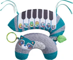 Infantino 3-in-1 Kissen Zur Unterstützung Der Bauchlage Mit Piano
