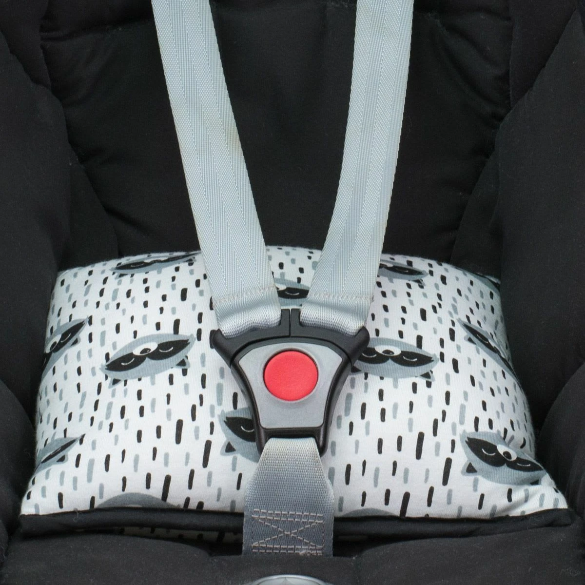 Universal-Reduzierkissen Für Babyschale Und Babywanne In Raccoon 6 Universal-Reduzierkissen Für Babyschale Und Babywanne In Raccoon – Bild 4