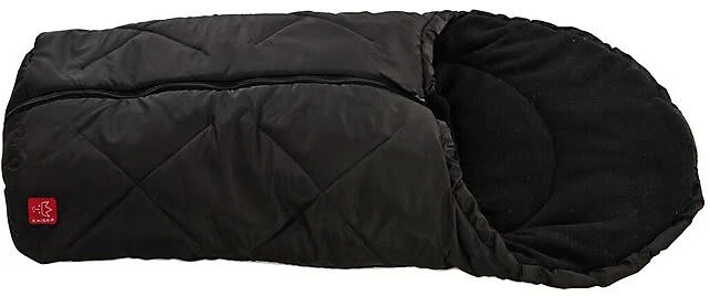 Fleece Kuschelsäckchen Für Babyschale, Schwarz 5 Fleece Kuschelsäckchen Für Babyschale, Schwarz – Bild 3