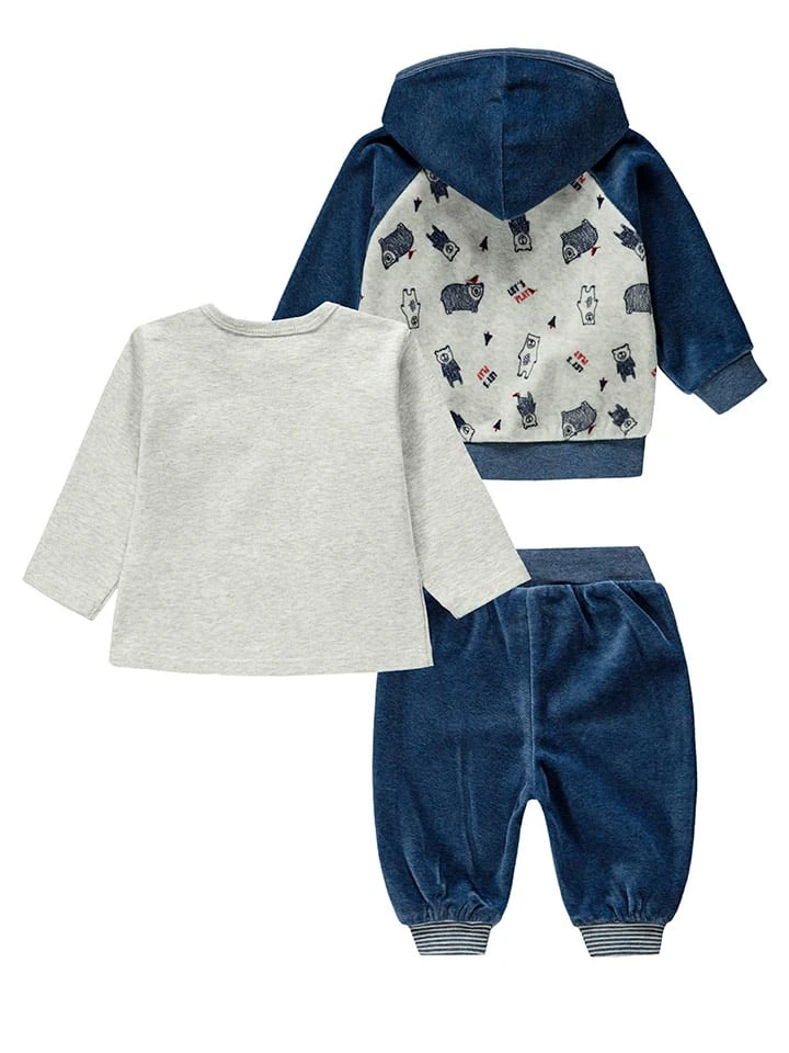 Kanz 3tlg. Set In Grau/ Dunkeblau 4 Kanz 3tlg. Set In Grau/ Dunkeblau – Bild 2