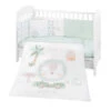 Babybettwäsche 6-tlg. In Grün