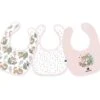 Babylatz Savanna 3-tlg Set In Rosa -Babyprodukte Laden kikkaboo babylatz savanna 3 tlg set in rosa