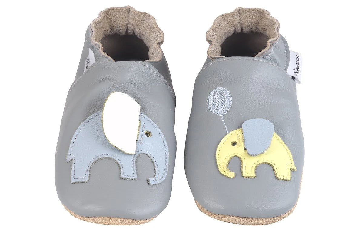 Krabbelschuhe In Elefanten Design 3 Krabbelschuhe In Elefanten Design