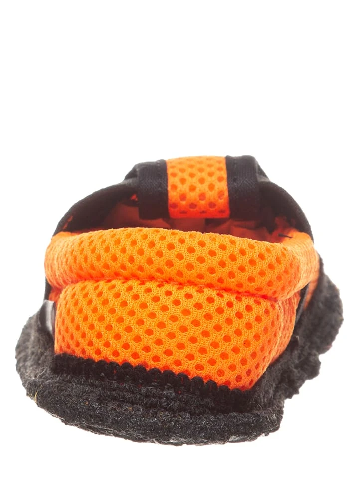 Hausschuhe "Air-Roy" In Neonorange 5 Hausschuhe "Air-Roy" In Neonorange – Bild 3