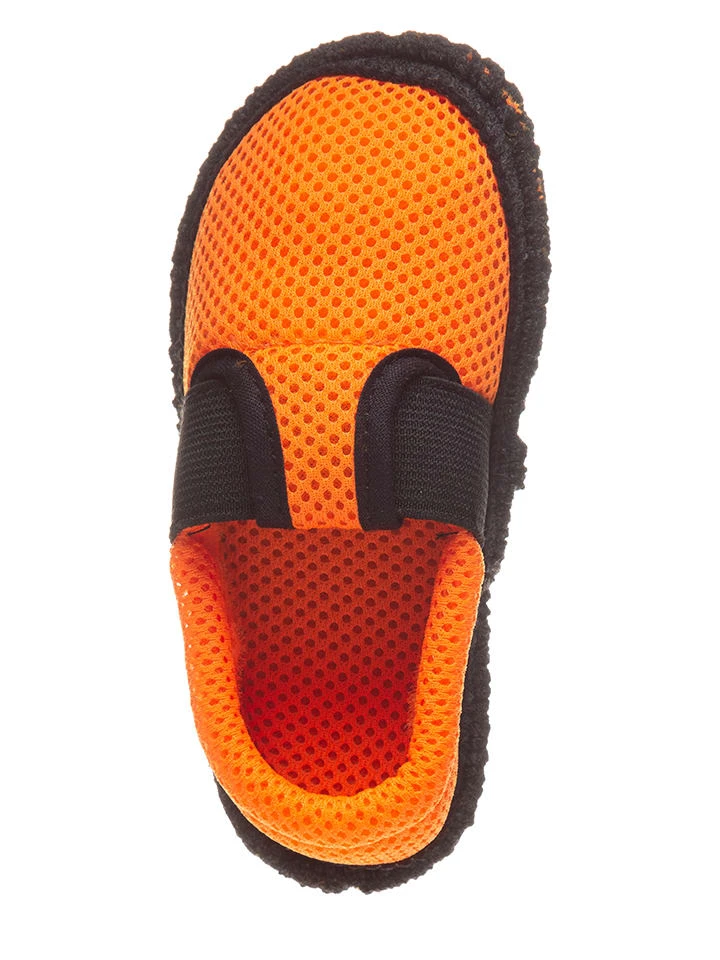 Hausschuhe "Air-Roy" In Neonorange 6 Hausschuhe "Air-Roy" In Neonorange – Bild 4