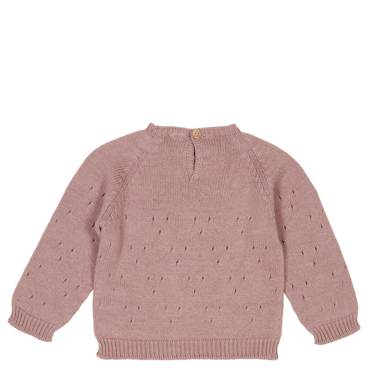 Babypullover Ajour Dinan In Violett 4 Babypullover Ajour Dinan In Violett – Bild 2