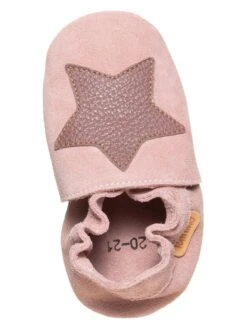 Leder-Krabbelschuhe In Rosa 10 Leder-Krabbelschuhe In Rosa -Babyprodukte Laden lamino leder krabbelschuhe in rosa 3