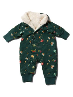 Plüschoverall "Midnight Kites" In Dunkelgrün