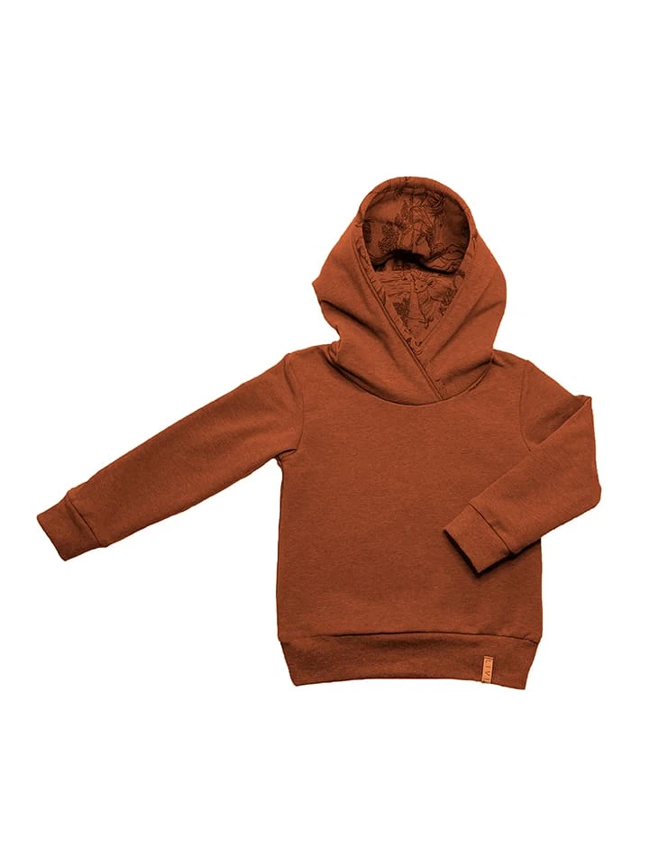 Hoodie "Wald Rost" In Braun 3 Hoodie "Wald Rost" In Braun