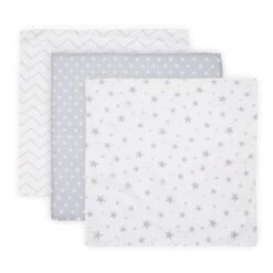 Wickeldecke Trio In Grau